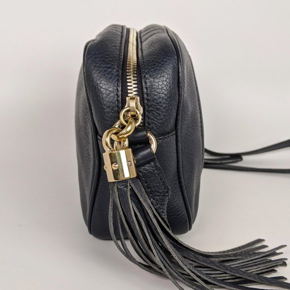 SOLD Gucci Disco Navy Blue Cross Body Bag - Picture 7 of 8